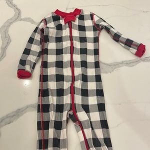 Hanna Andersson zip up pajamas